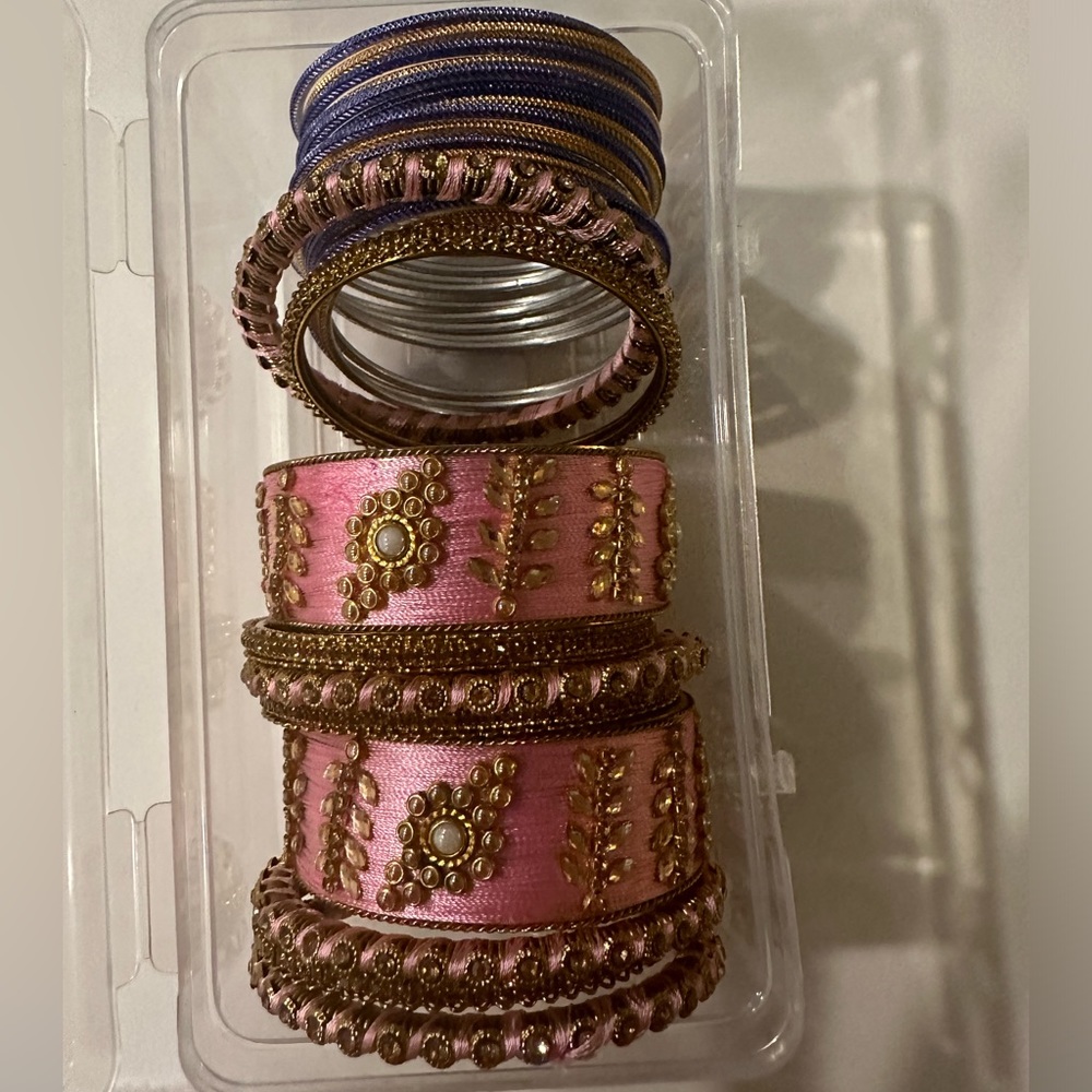 Light Pink Bangles - image 2